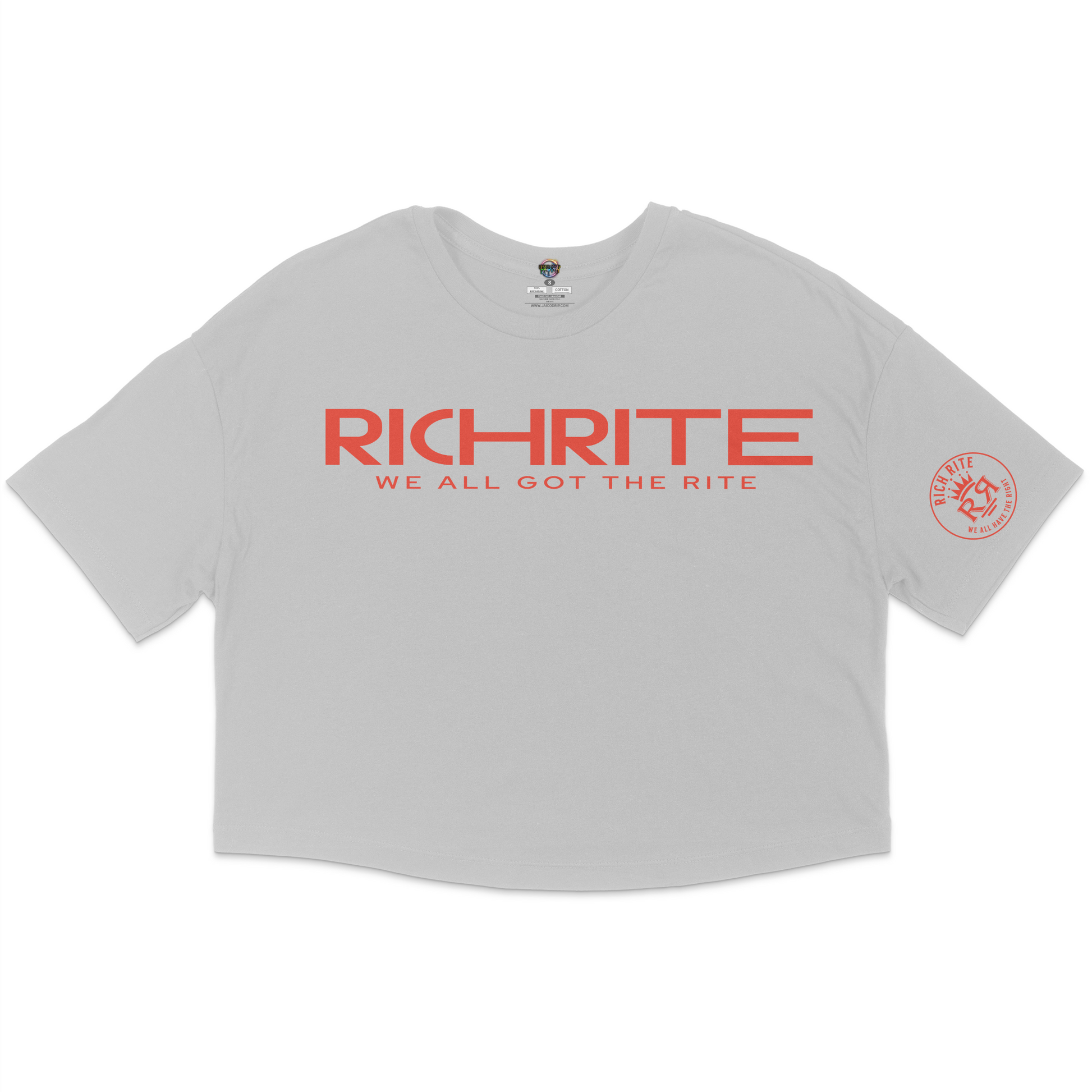 Rich Rite Jersey Cropped T-Shirt