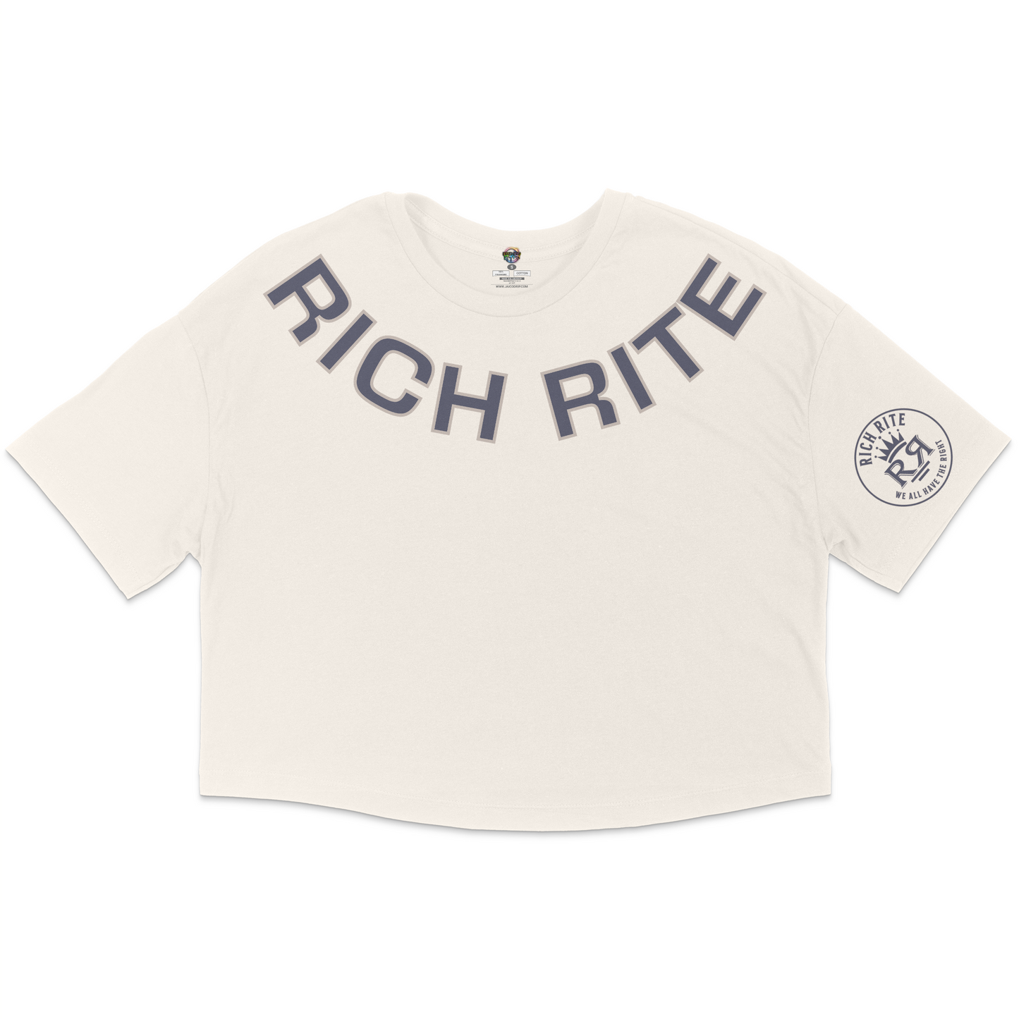 Rich Rite Jersey Cropped T-Shirt