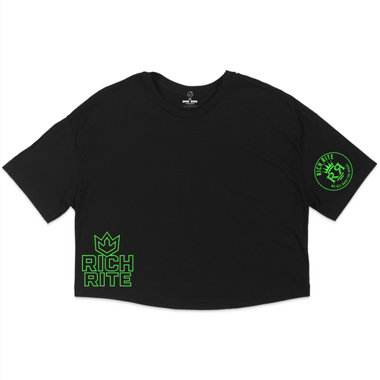 Rich Rite Crown Bottom Jersey Cropped T-Shirt