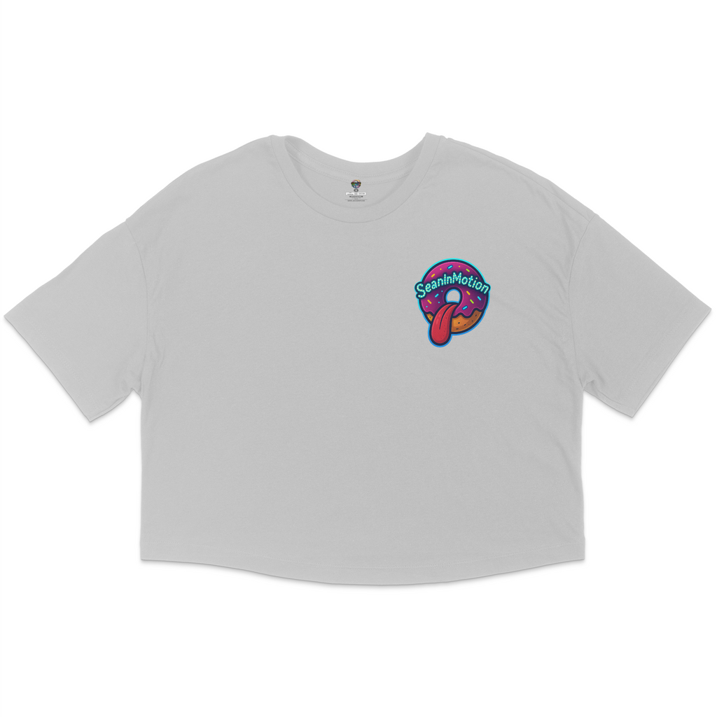 Team In Motion Front And Back Jersey Cropped T-Shirt