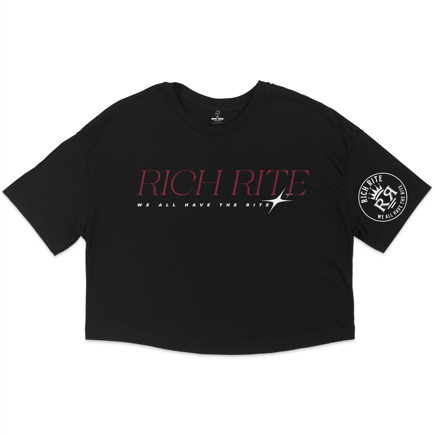Rich Rite Jersey Cropped T-Shirt