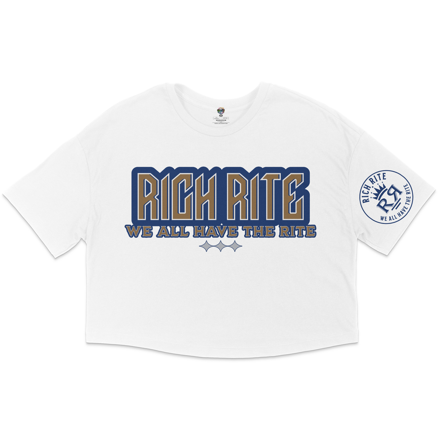 Rich Rite Jersey Cropped T-Shirt