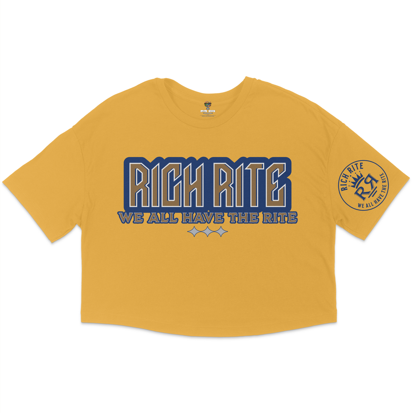 Rich Rite Jersey Cropped T-Shirt