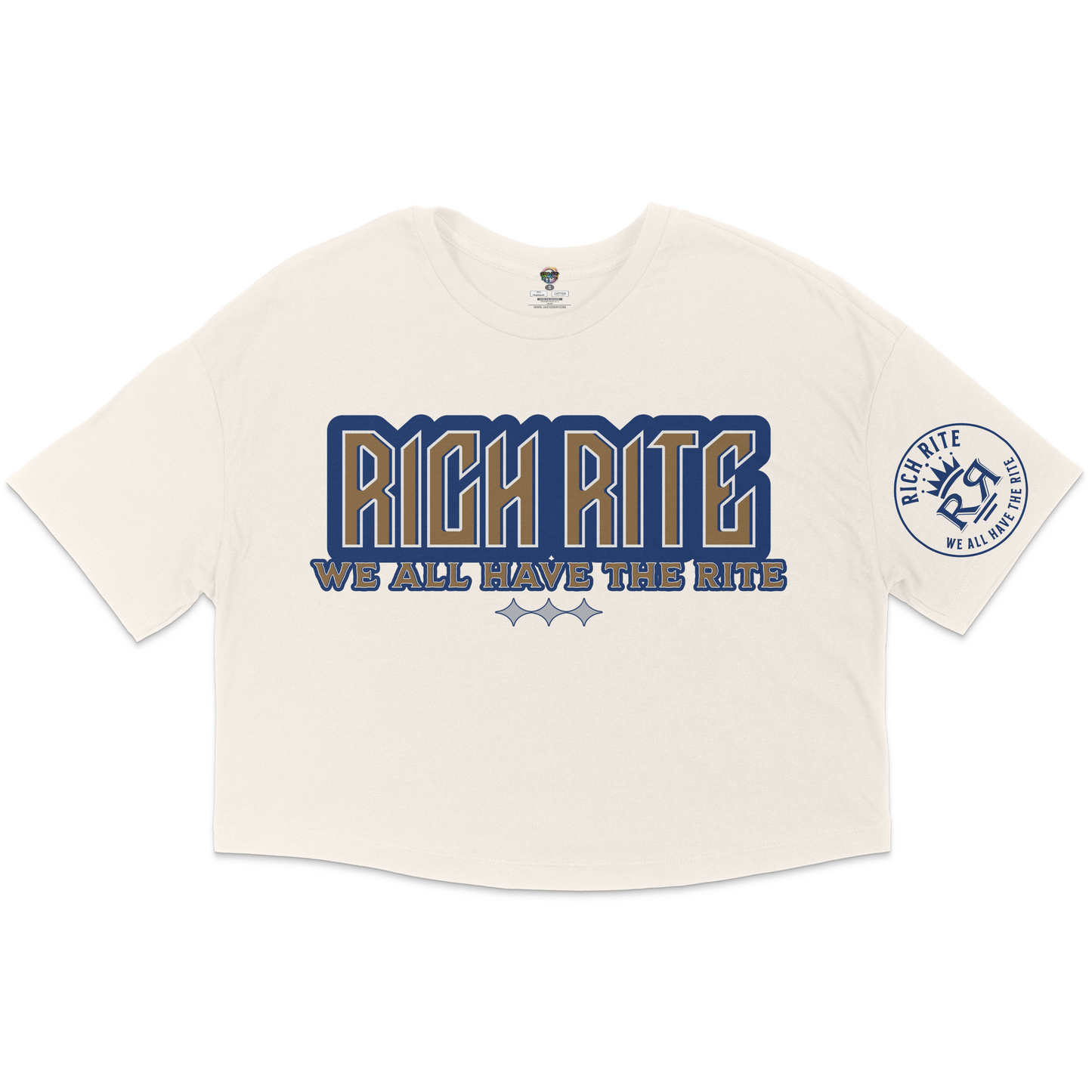 Rich Rite Jersey Cropped T-Shirt