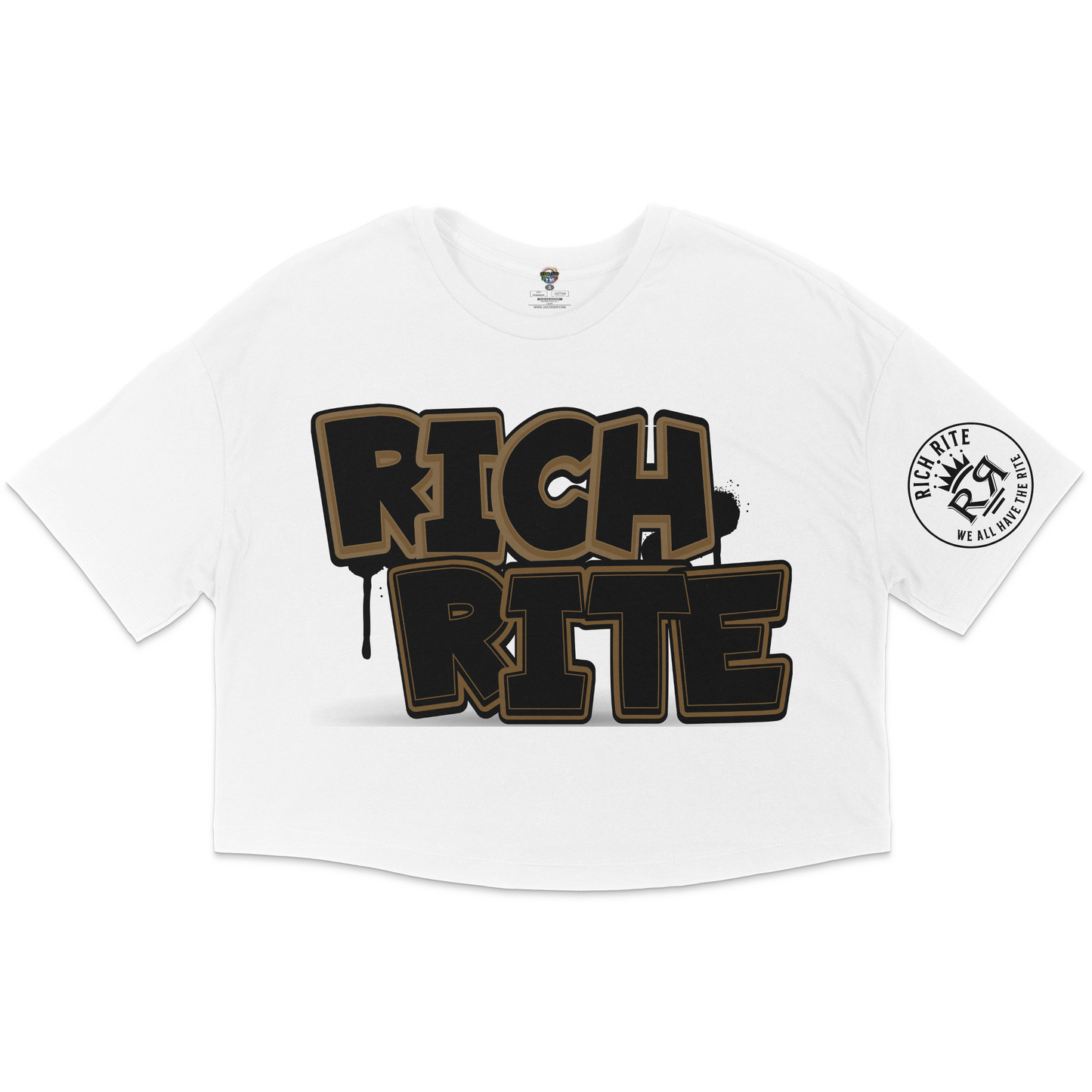 Rich Rite Jersey Cropped T-Shirt