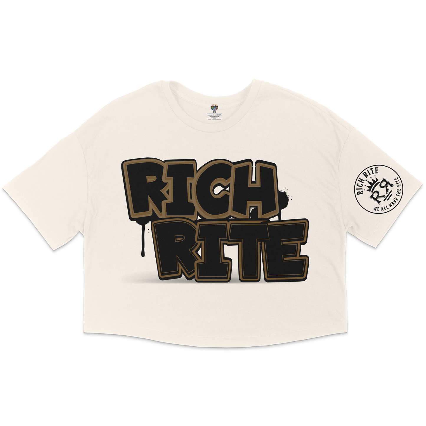 Rich Rite Jersey Cropped T-Shirt