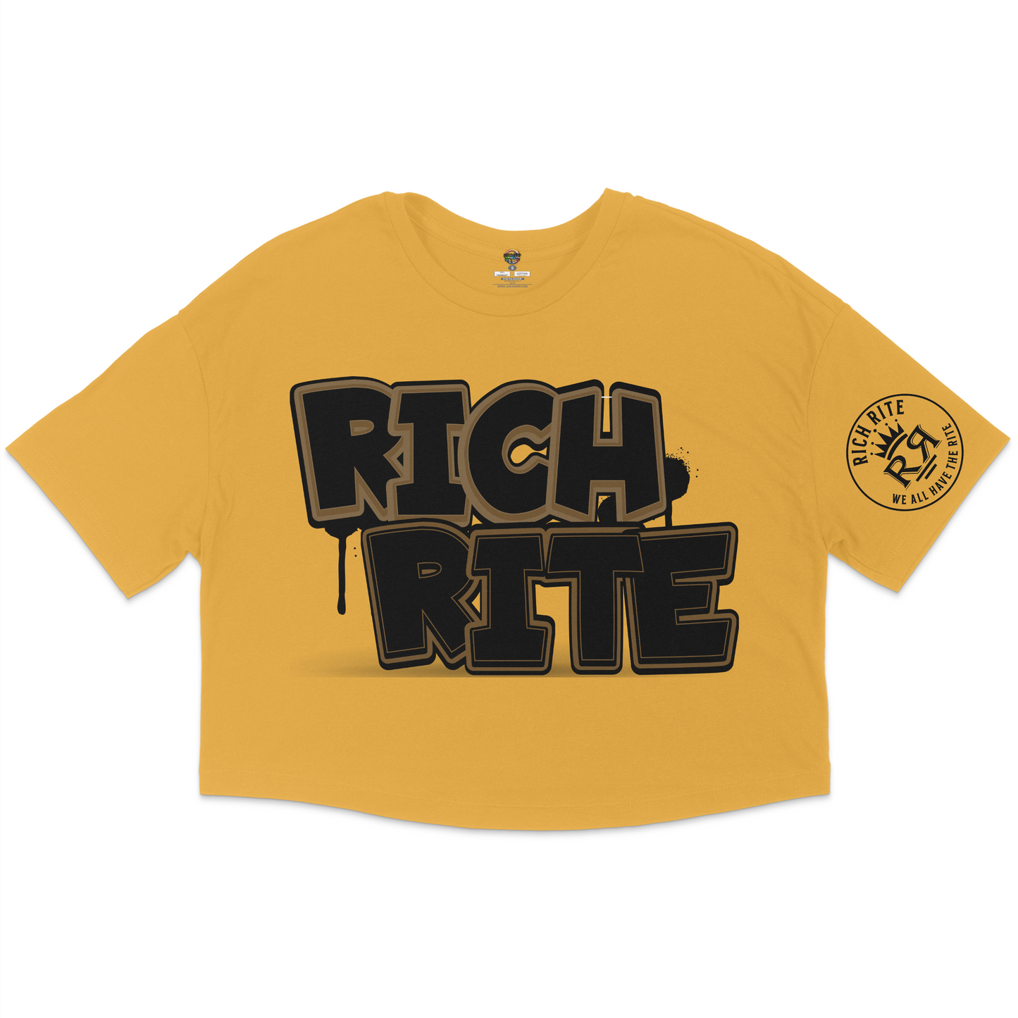 Rich Rite Jersey Cropped T-Shirt