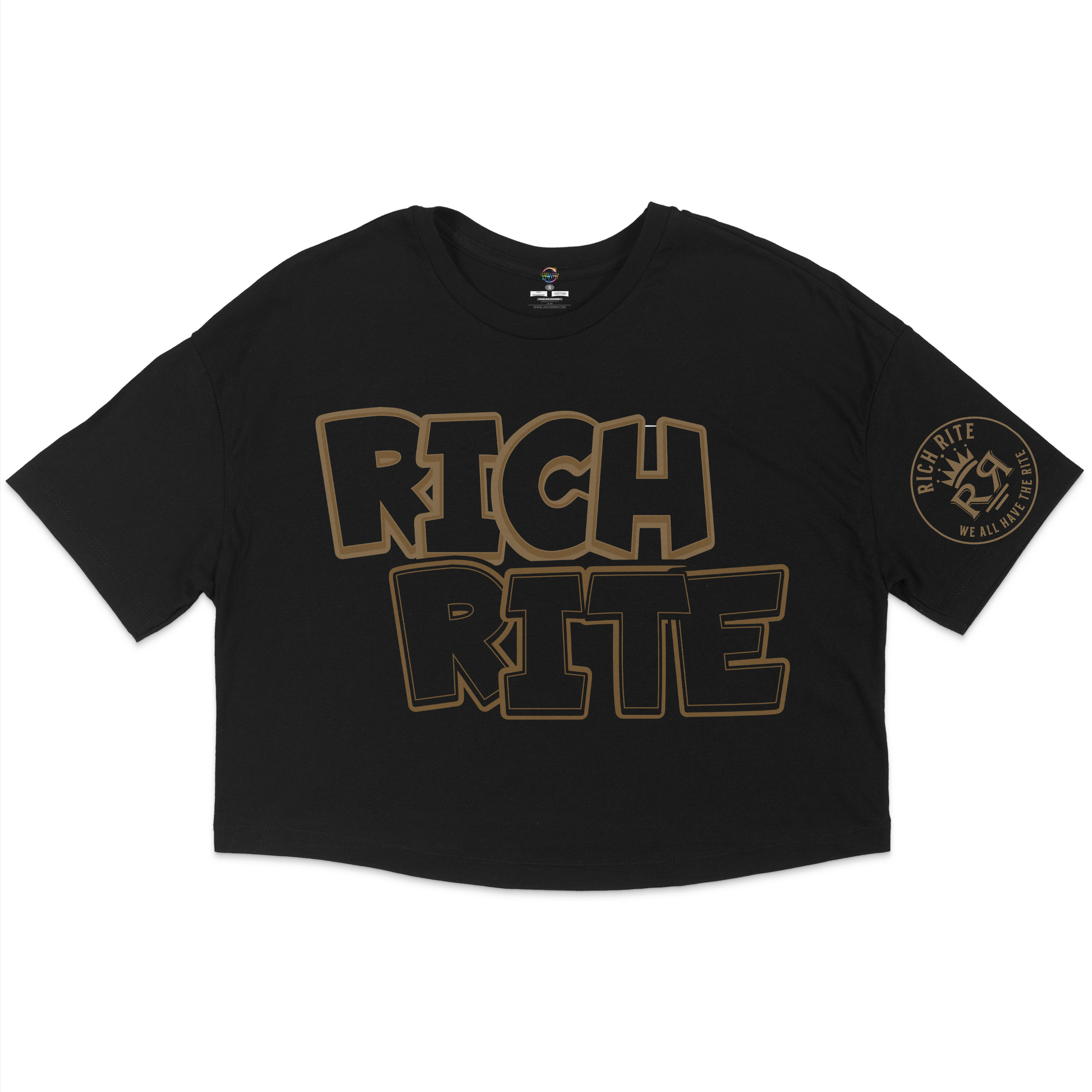 Rich Rite Jersey Cropped T-Shirt