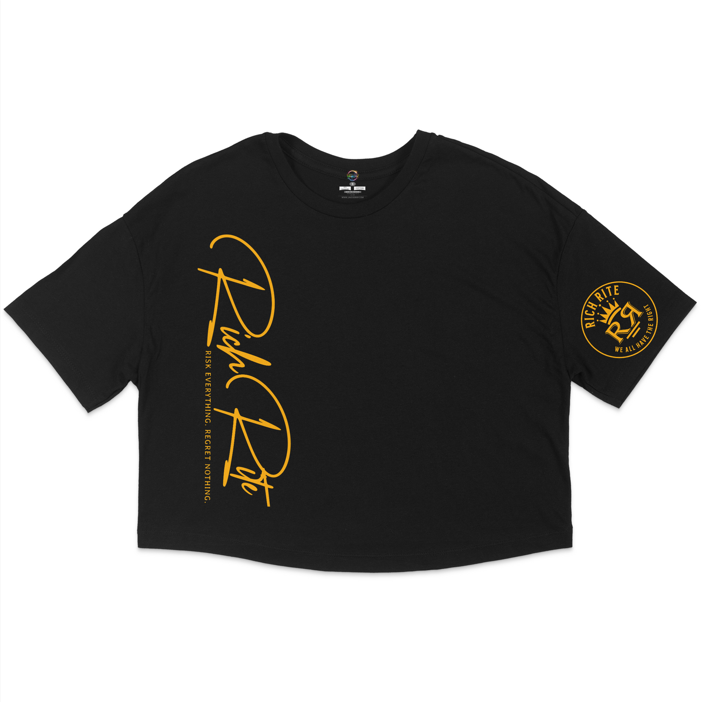 Rich Rite Jersey Cropped T-Shirt