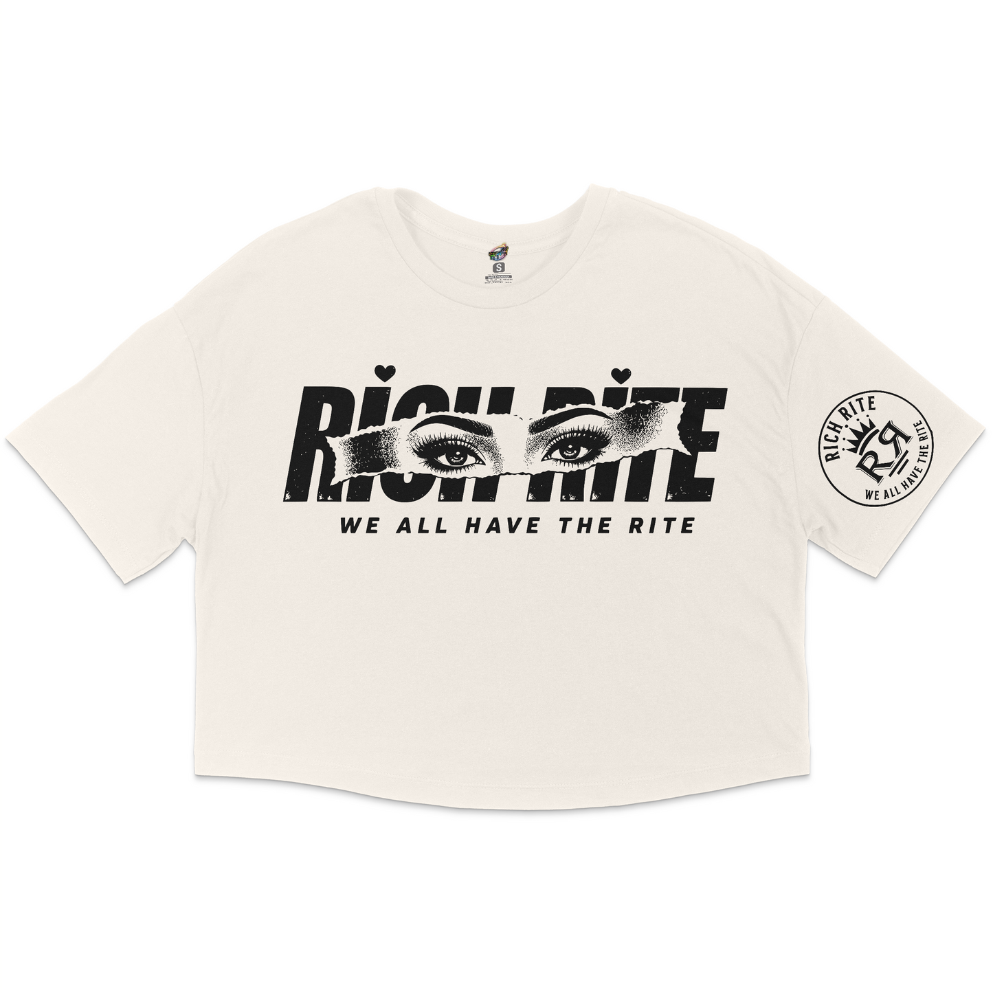 Rich Rite Jersey Cropped T-Shirt