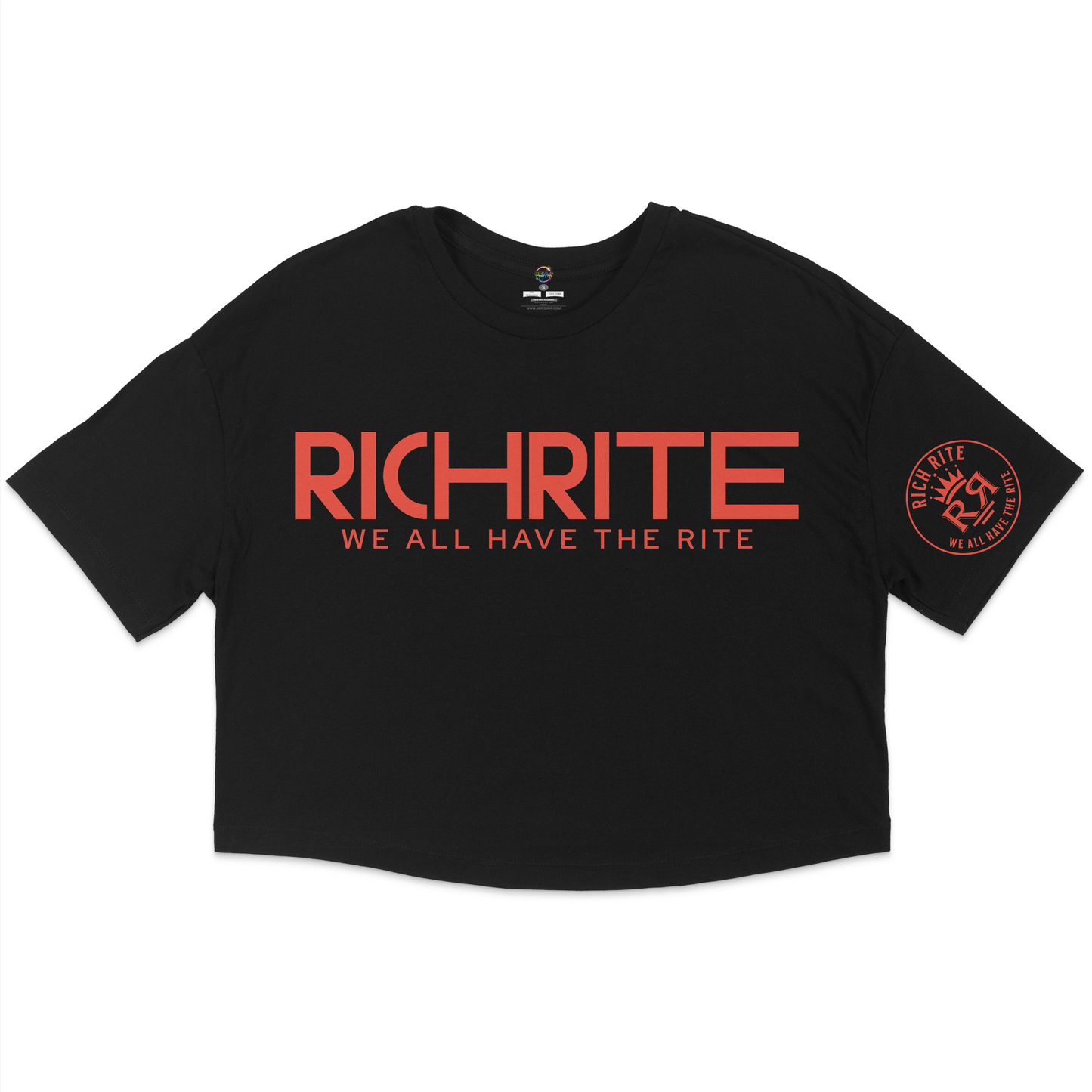 Rich Rite Jersey Cropped T-Shirt