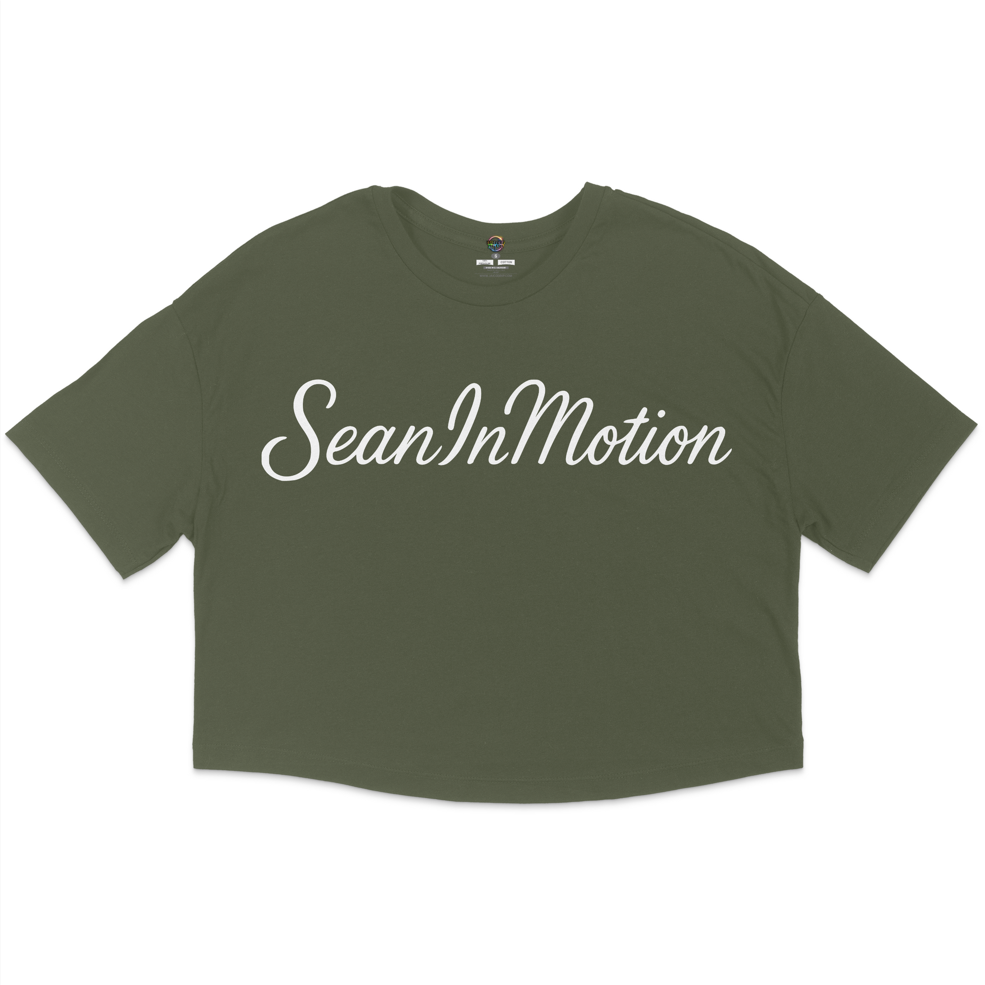Seaninmotion Jersey Cropped T-shirt
