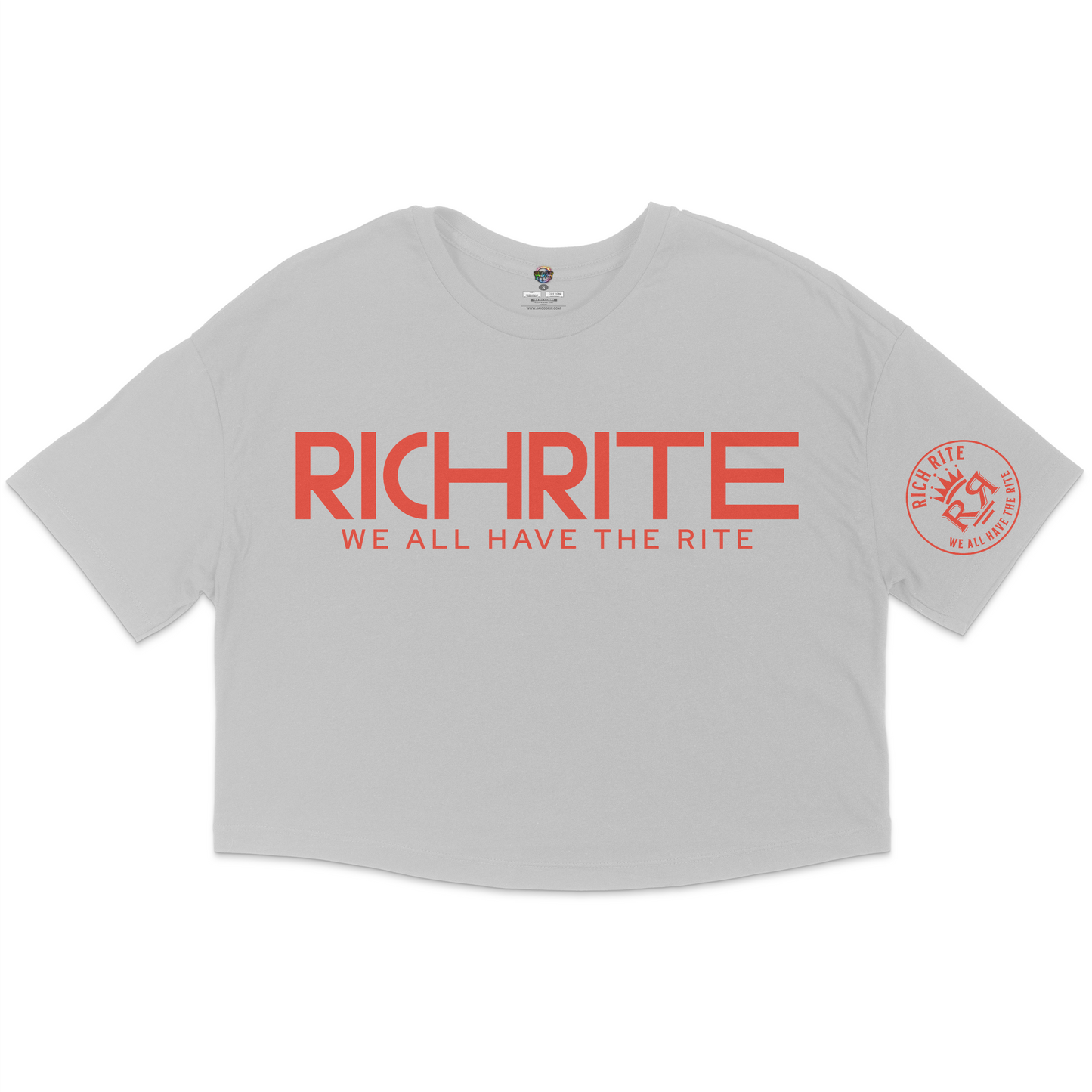 Rich Rite Jersey Cropped T-Shirt