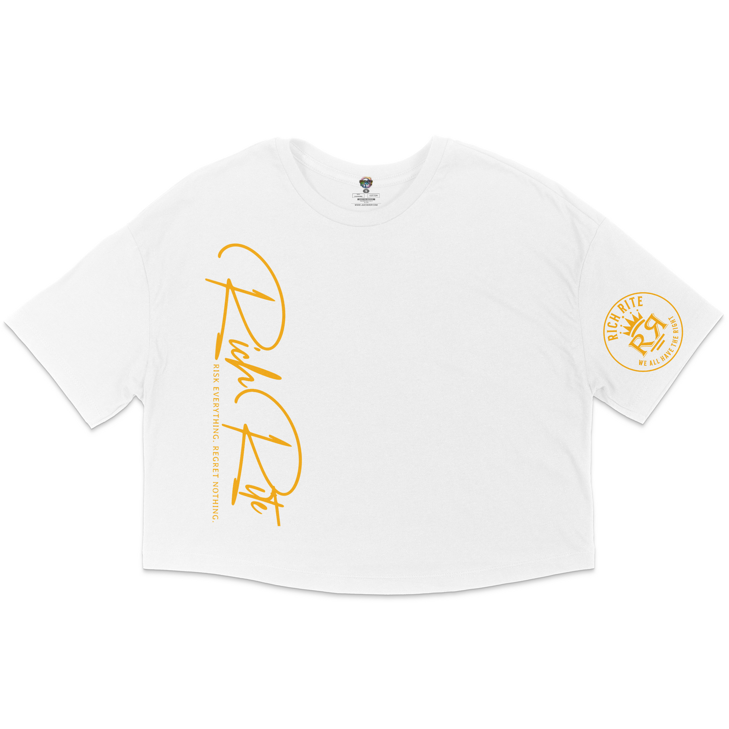 Rich Rite Jersey Cropped T-Shirt