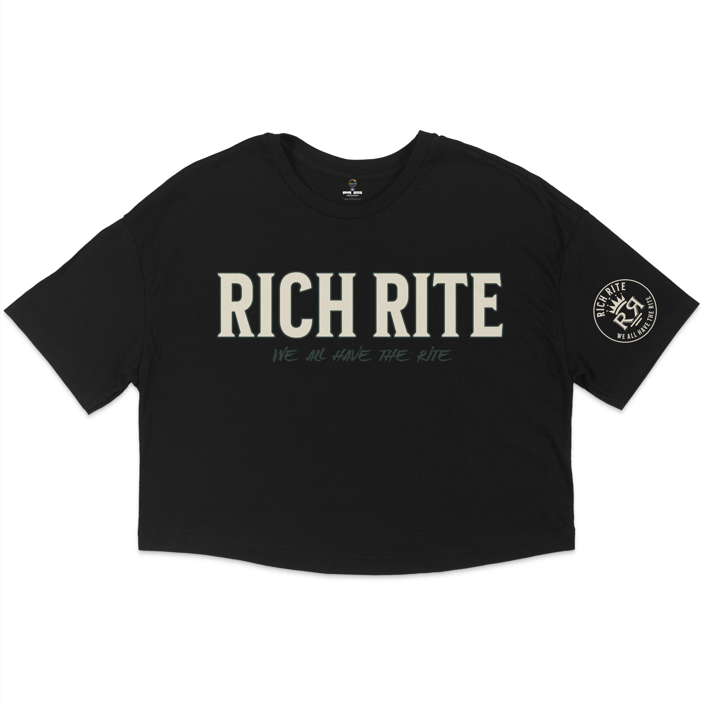 Rich Rite Jersey Cropped T-Shirt