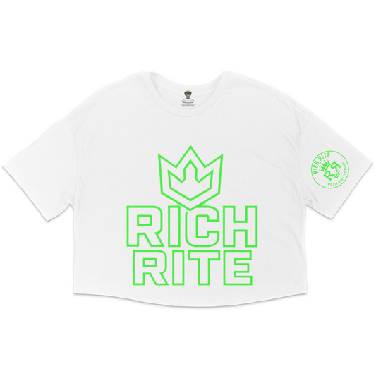 Rich Rite Crown Jersey Cropped T-Shirt
