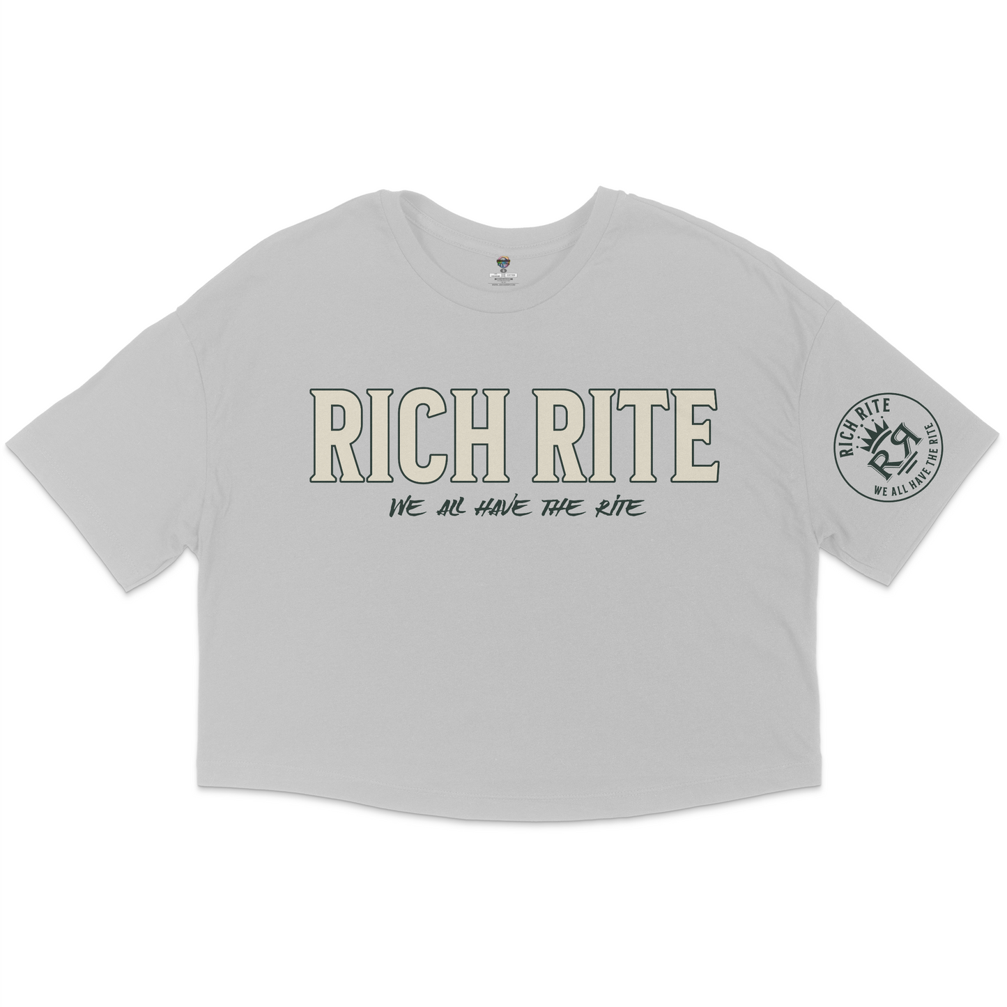 Rich Rite Jersey Cropped T-Shirt