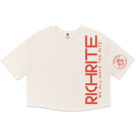 Rich Rite Jersey Cropped T-Shirt