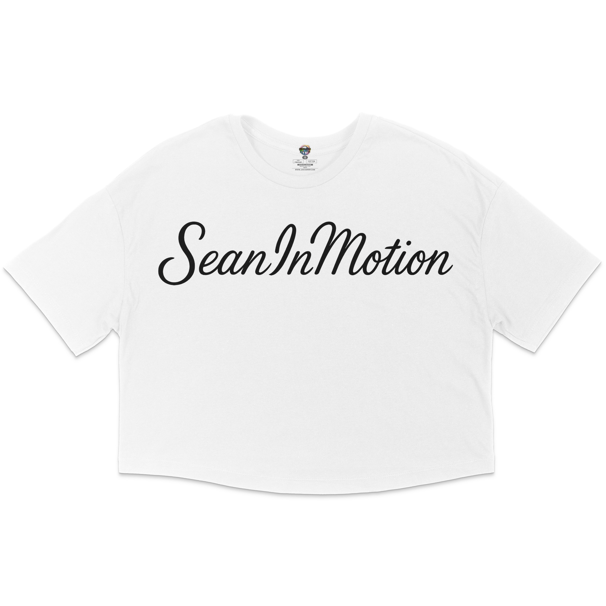 Seaninmotion Jersey Cropped T-shirt