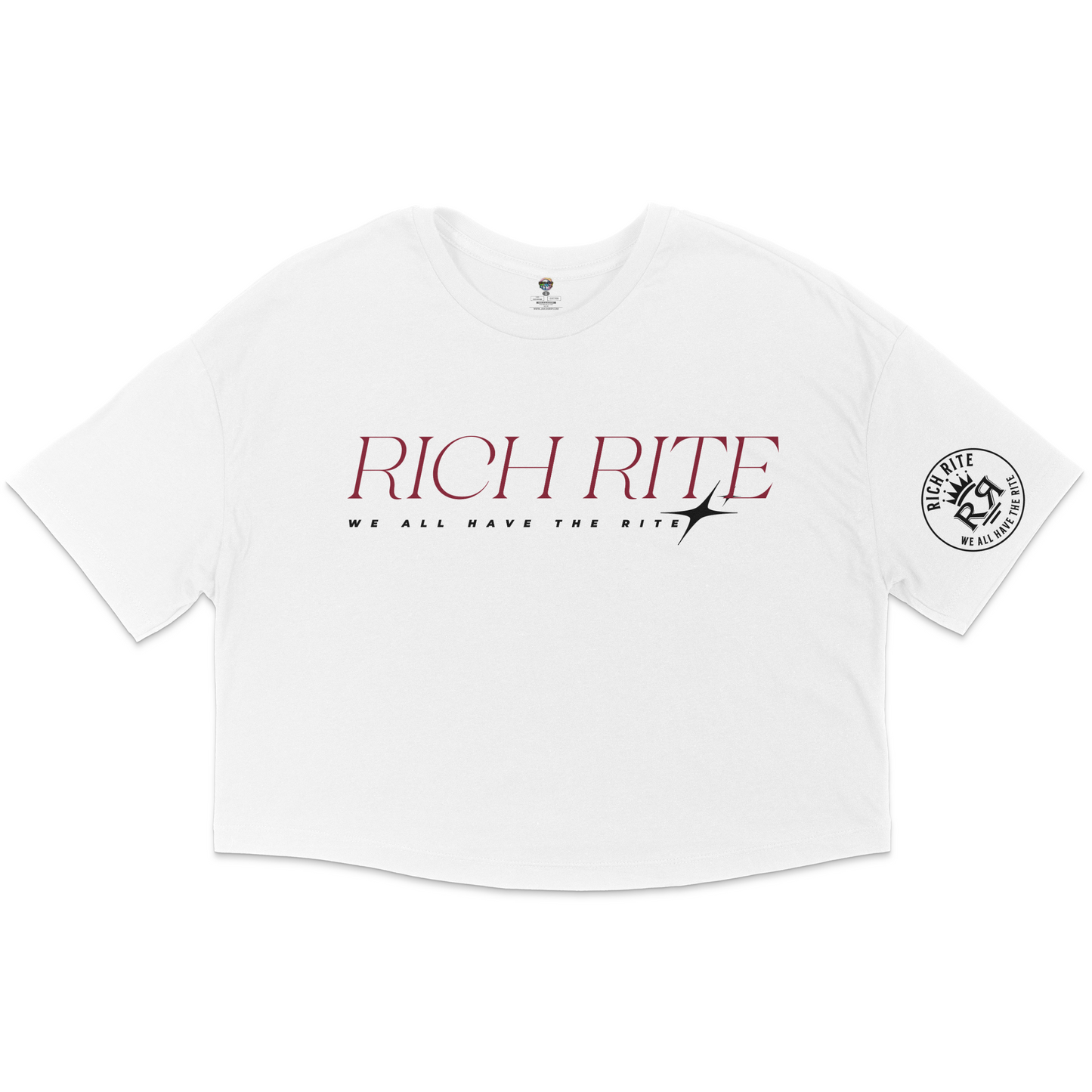 Rich Rite Jersey Cropped T-Shirt