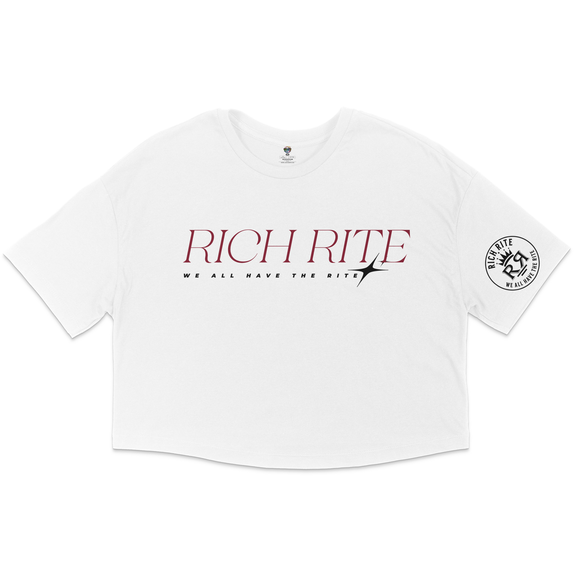 Rich Rite Jersey Cropped T-Shirt