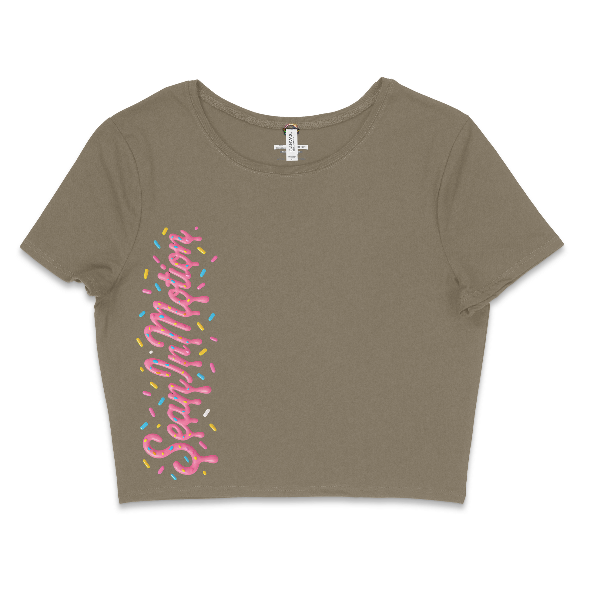 Seaninmotion Fitted Crop Top