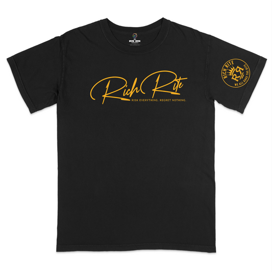 Rich Rite Gold Heavyweight Unisex T-Shirt