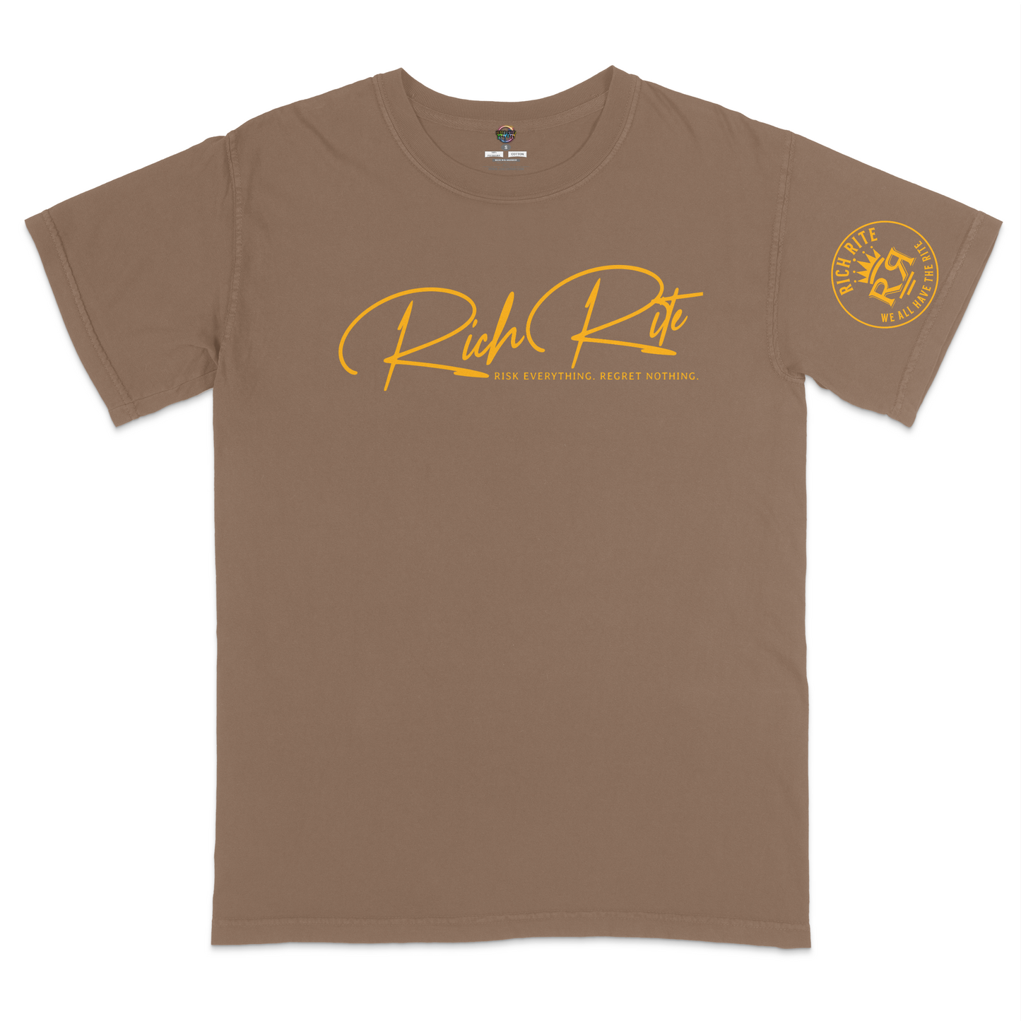 Rich Rite Gold Heavyweight Unisex T-Shirt