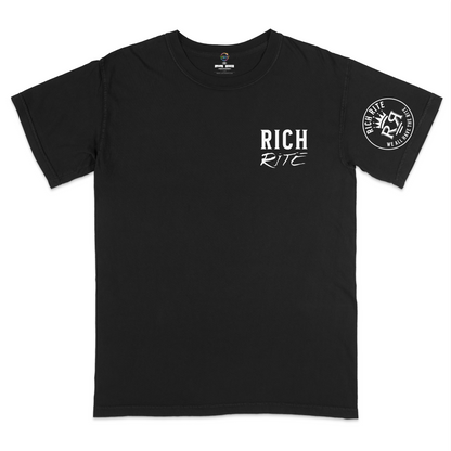 Rich Rite Level Up Front and Back Heavyweight Unisex T-Shirt