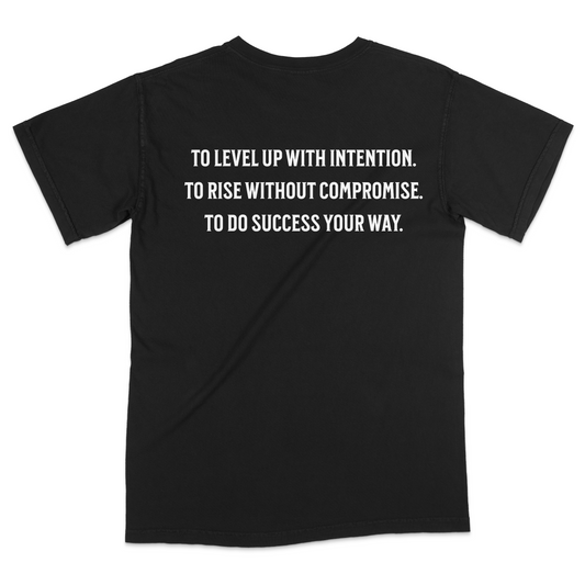 Rich Rite Level Up Front and Back Heavyweight Unisex T-Shirt