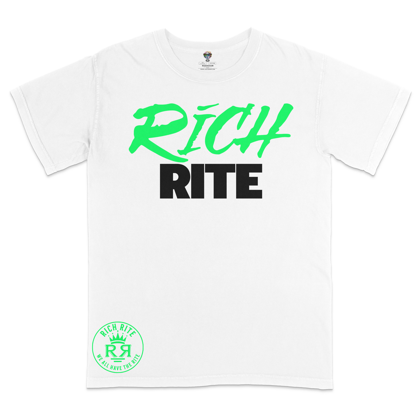 Rich Rite Lime Unisex Heavyweight T-Shirt