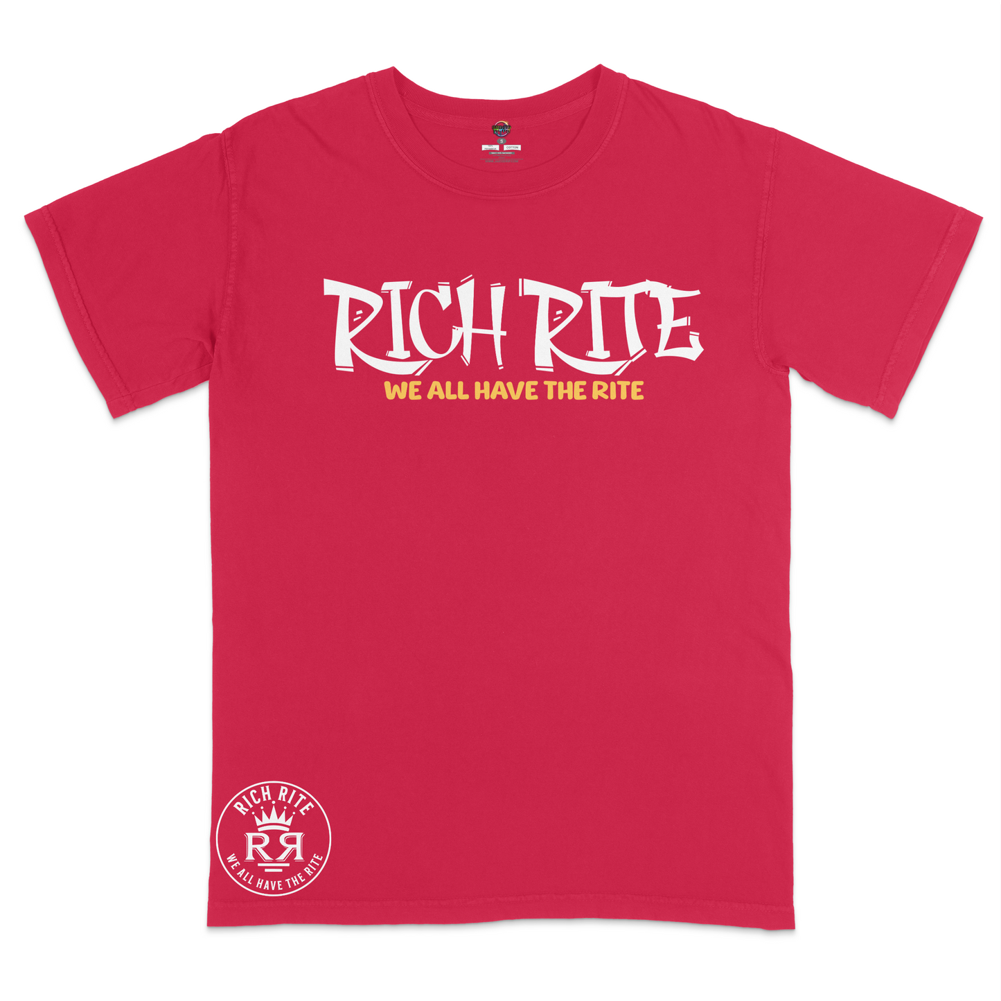 Rich Rite Graffiti Heavyweight Unisex T-Shirt