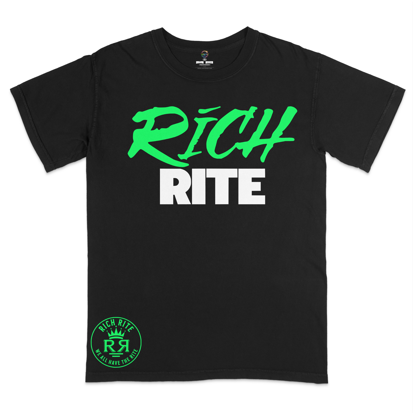 Rich Rite Lime Unisex Heavyweight T-Shirt