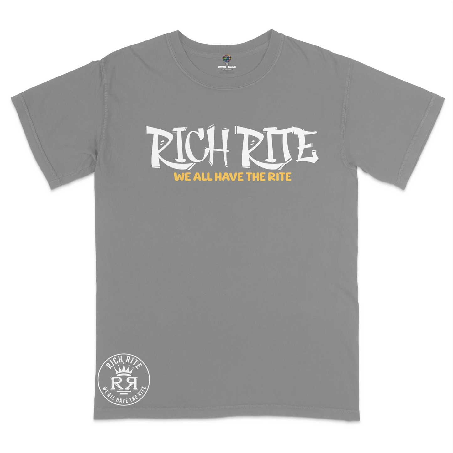 Rich Rite Graffiti Heavyweight Unisex T-Shirt