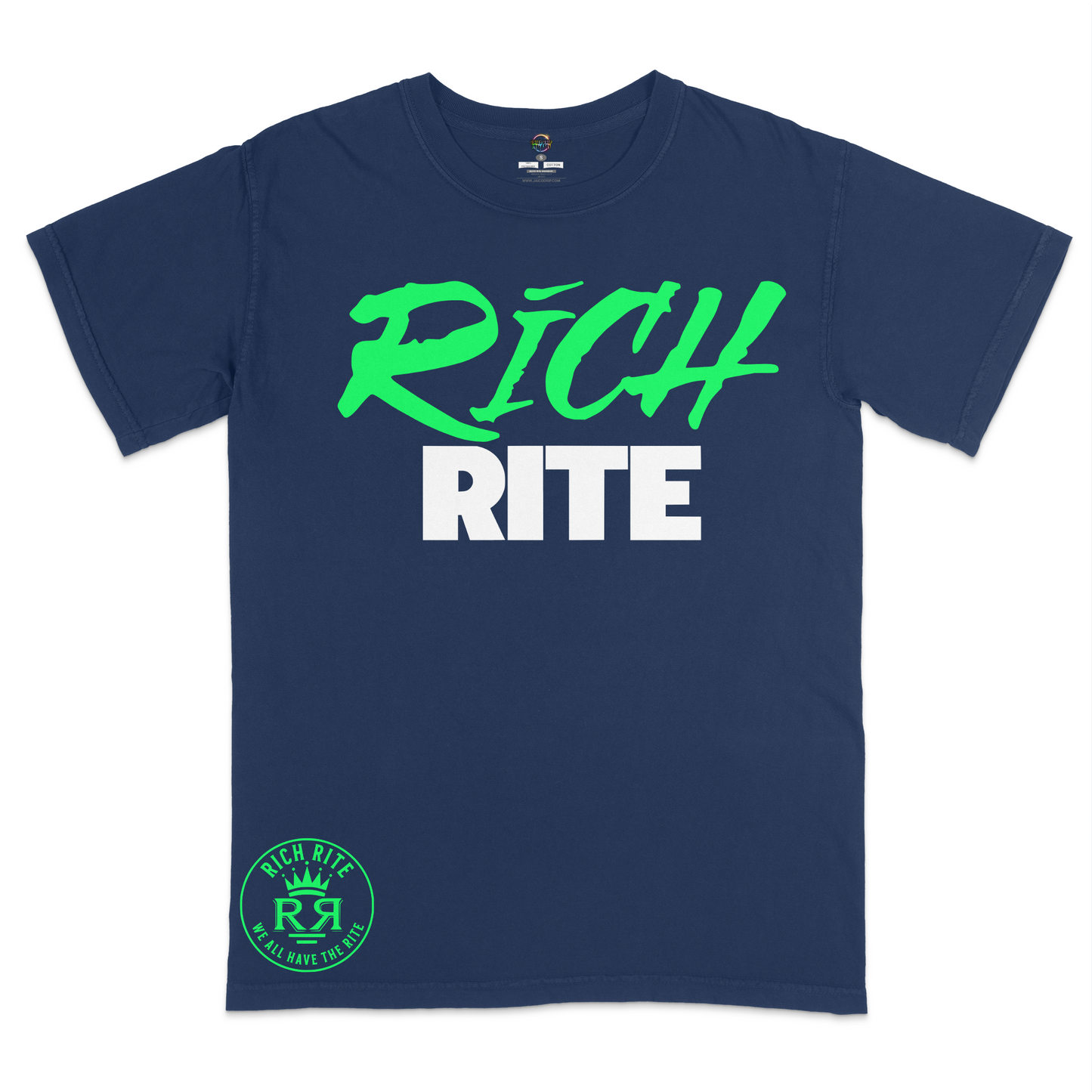 Rich Rite Lime Unisex Heavyweight T-Shirt