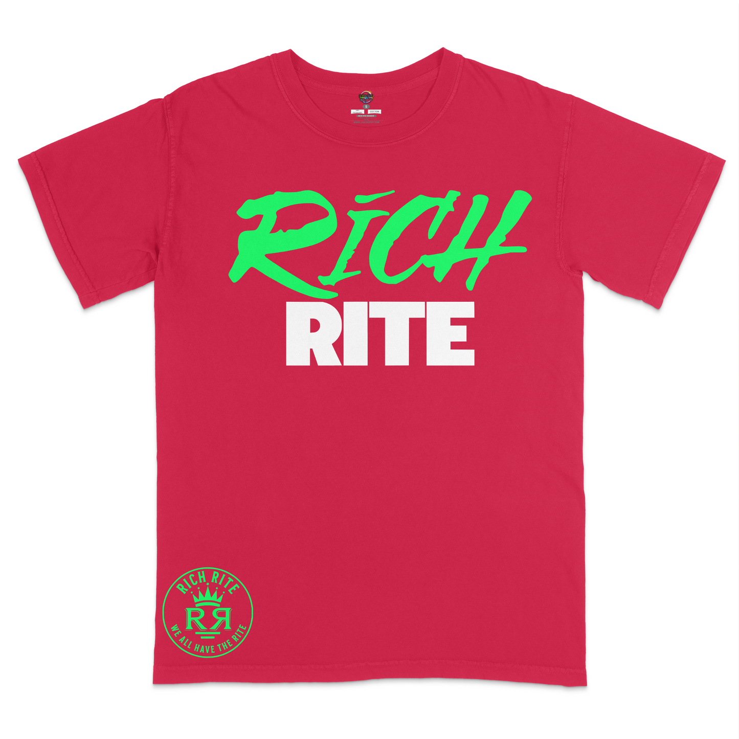 Rich Rite Lime Unisex Heavyweight T-Shirt