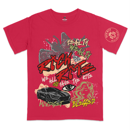 Rich Rite Front and Back Graphic Unisex T-shirt