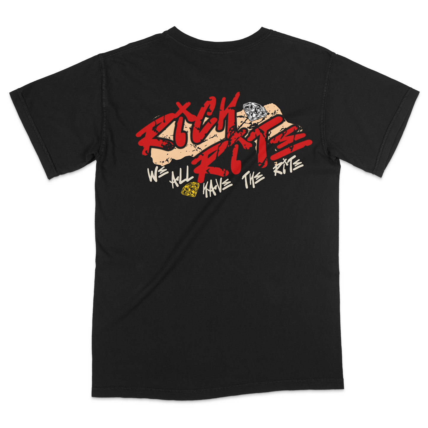 Rich Rite Front and Back Graphic Unisex T-shirt