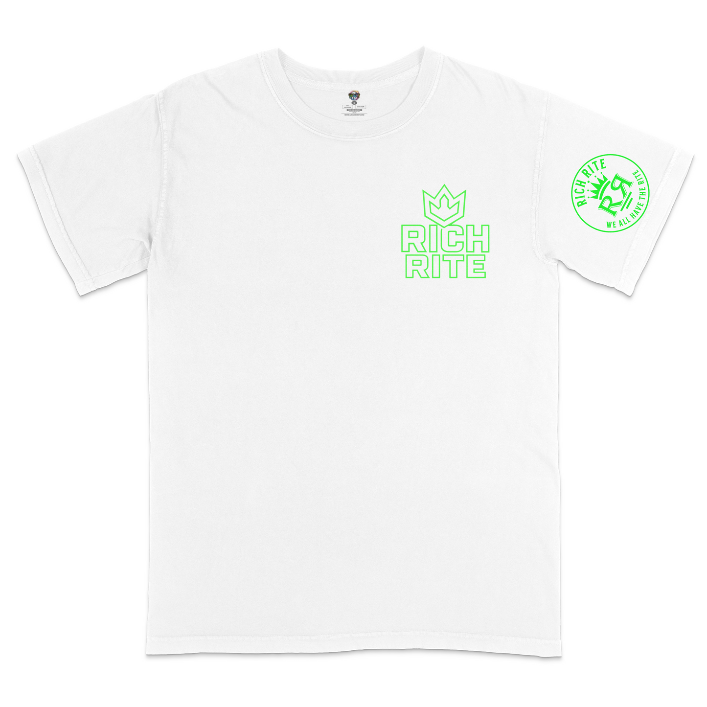 Rich Rite Crown Chest Heavyweight Unisex T-Shirt