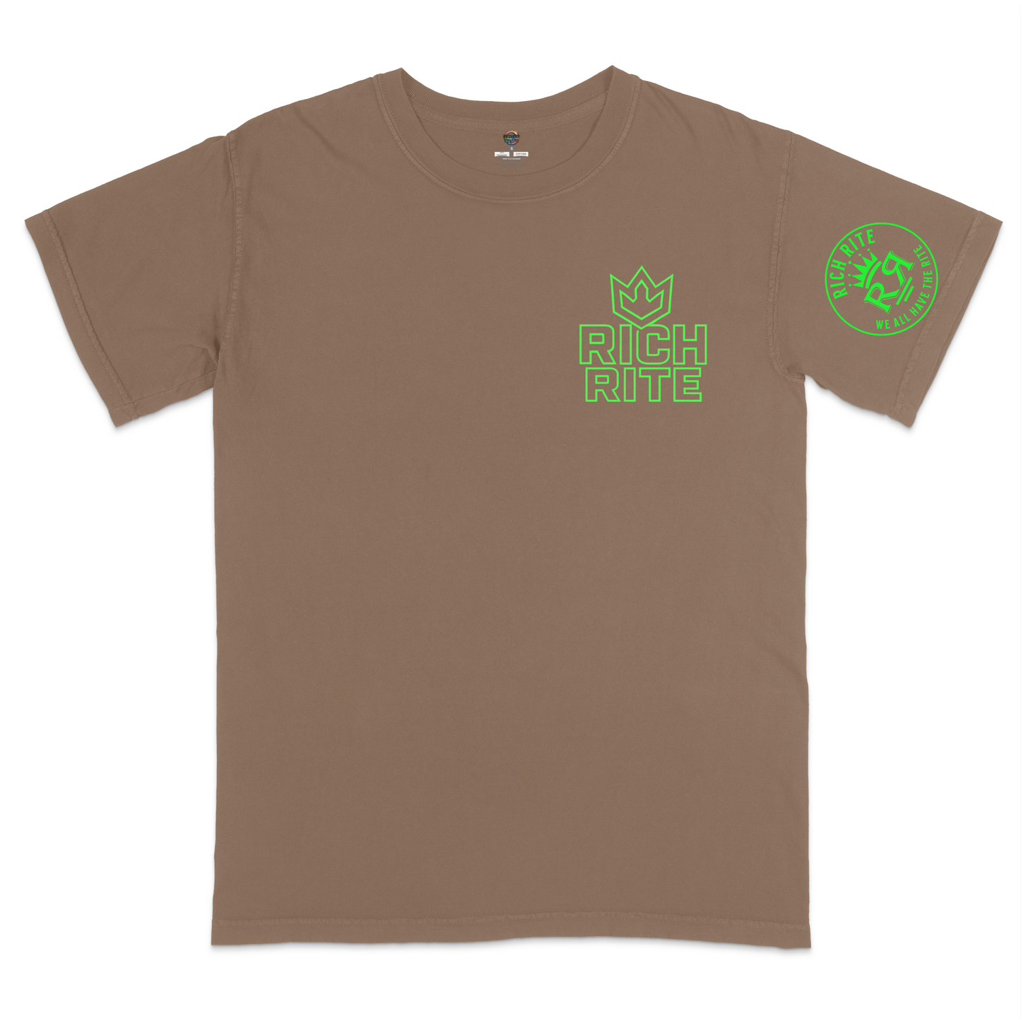 Rich Rite Crown Chest Heavyweight Unisex T-Shirt