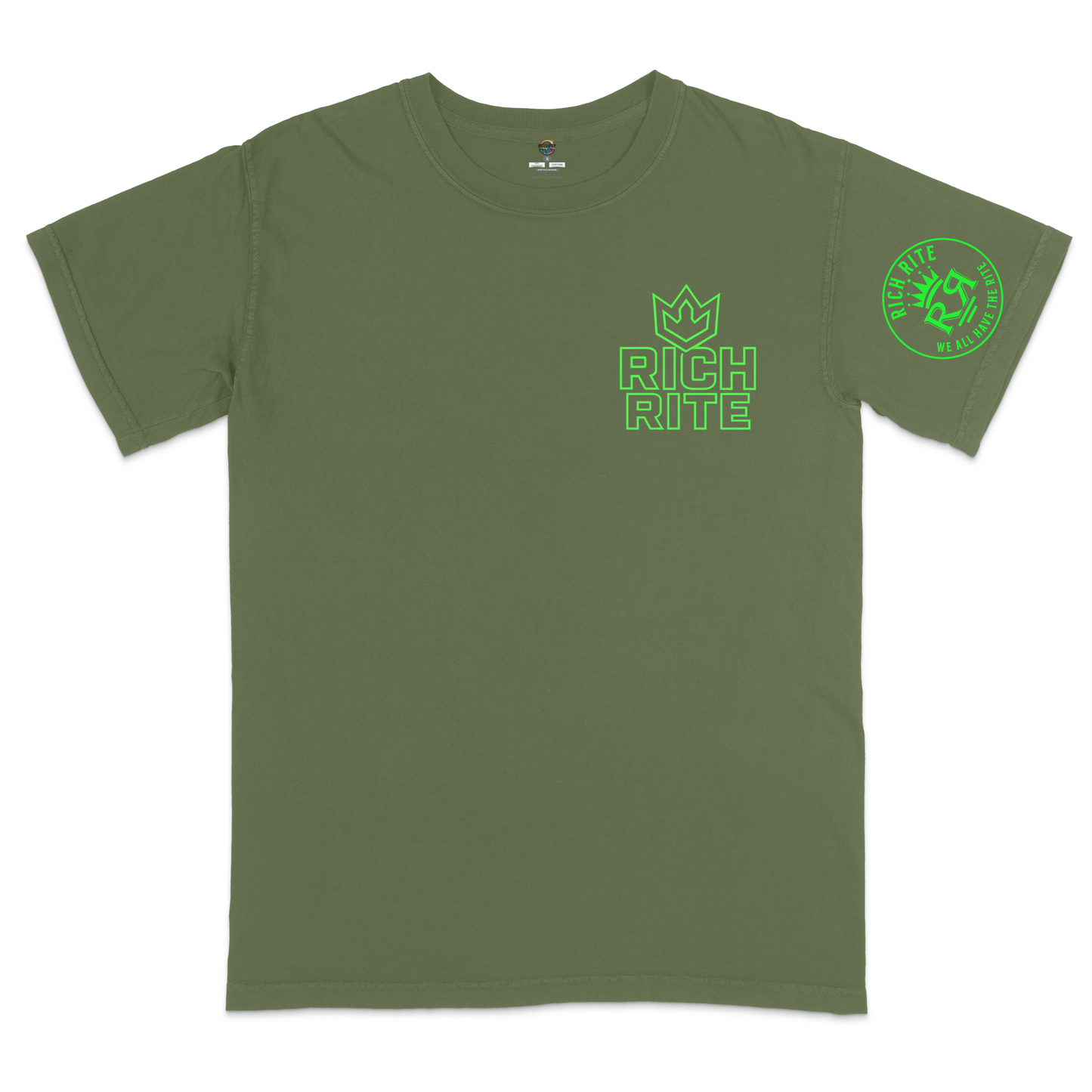 Rich Rite Crown Chest Heavyweight Unisex T-Shirt