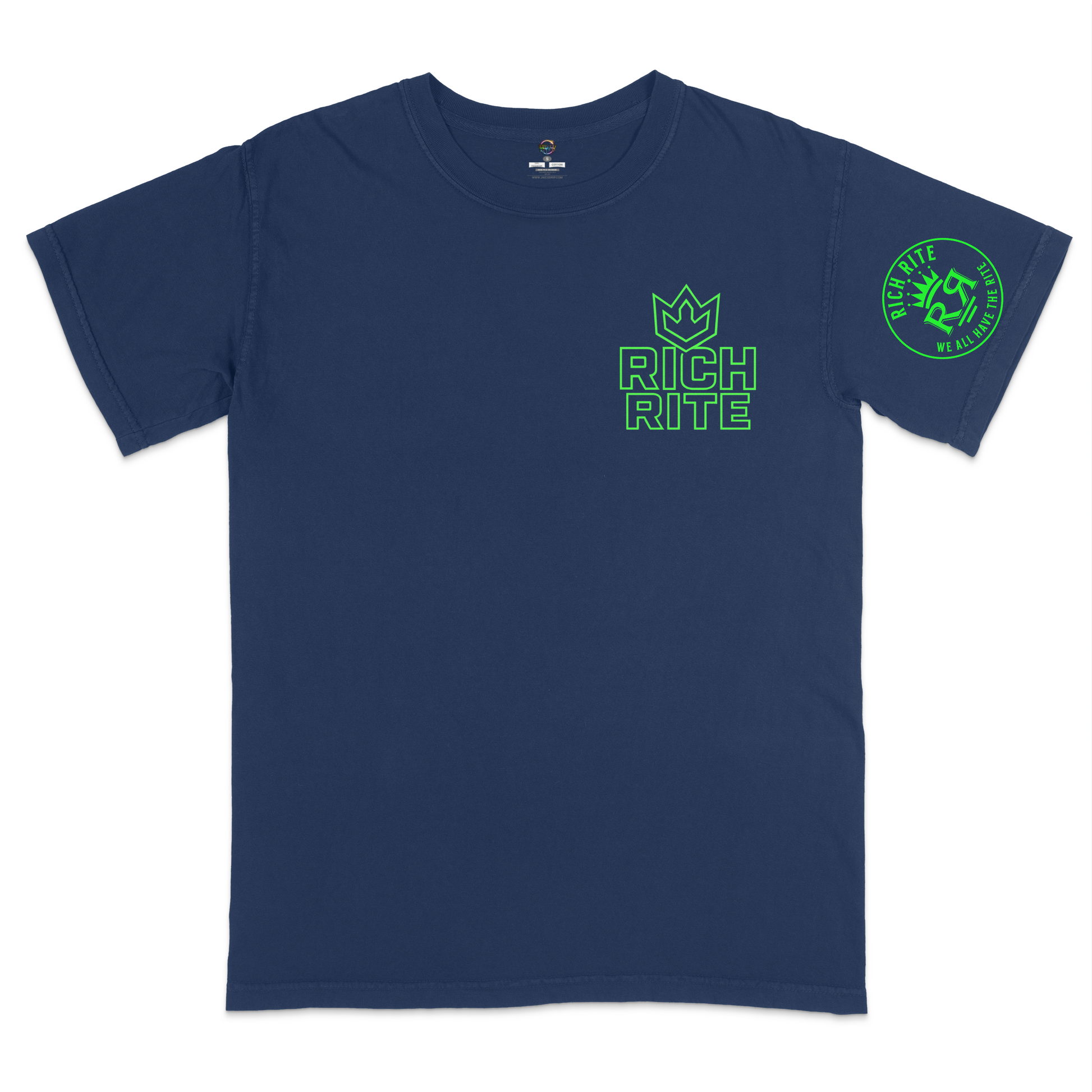 Rich Rite Crown Chest Heavyweight Unisex T-Shirt