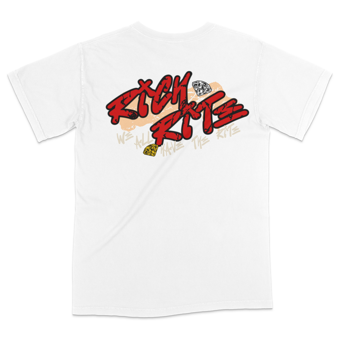Rich Rite Front and Back Graphic Unisex T-shirt