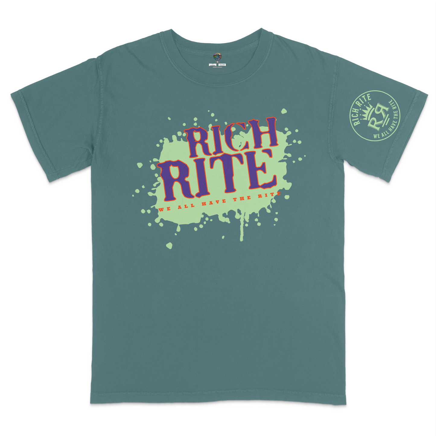 Rich Rite Color Splash Heavyweight Unisex Tshirt