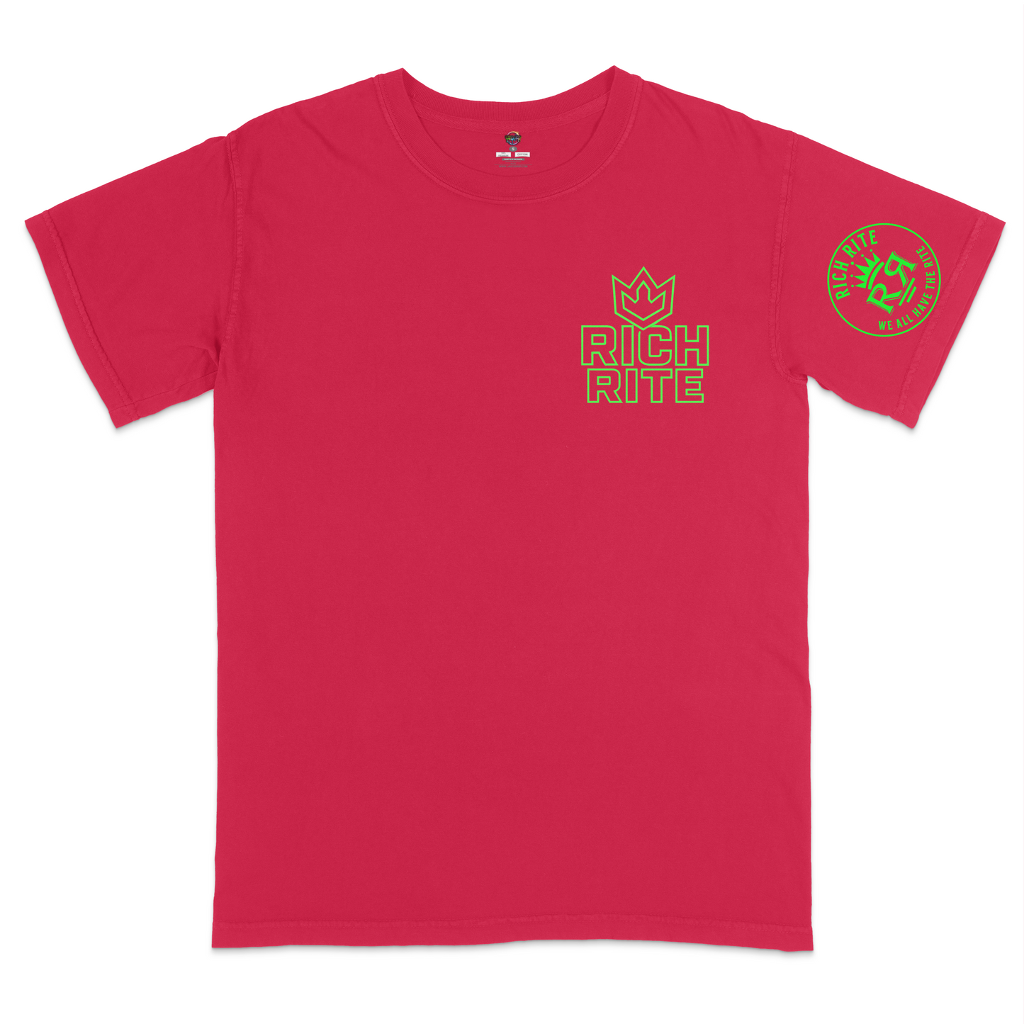 Rich Rite Crown Chest Heavyweight Unisex T-Shirt