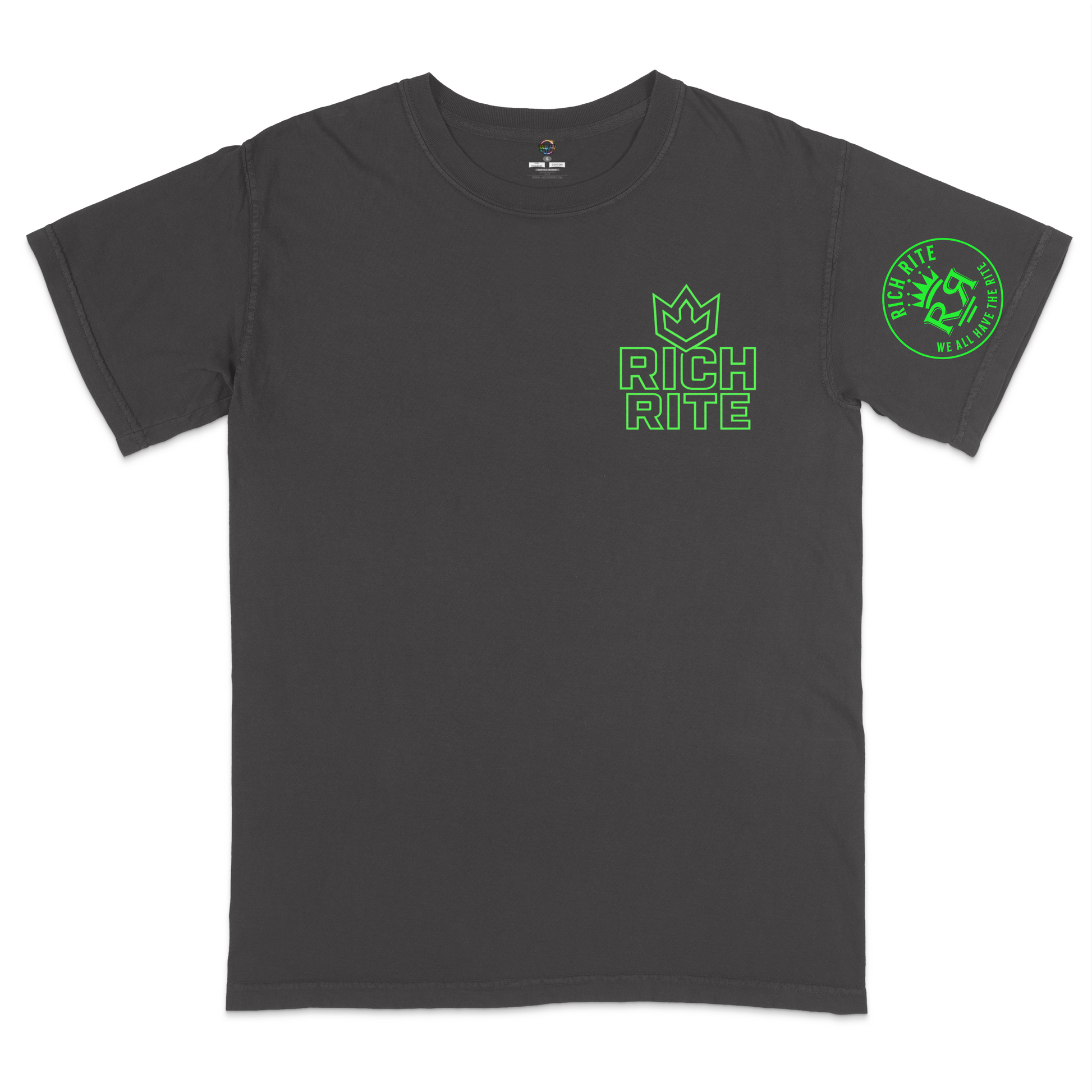 Rich Rite Crown Chest Heavyweight Unisex T-Shirt
