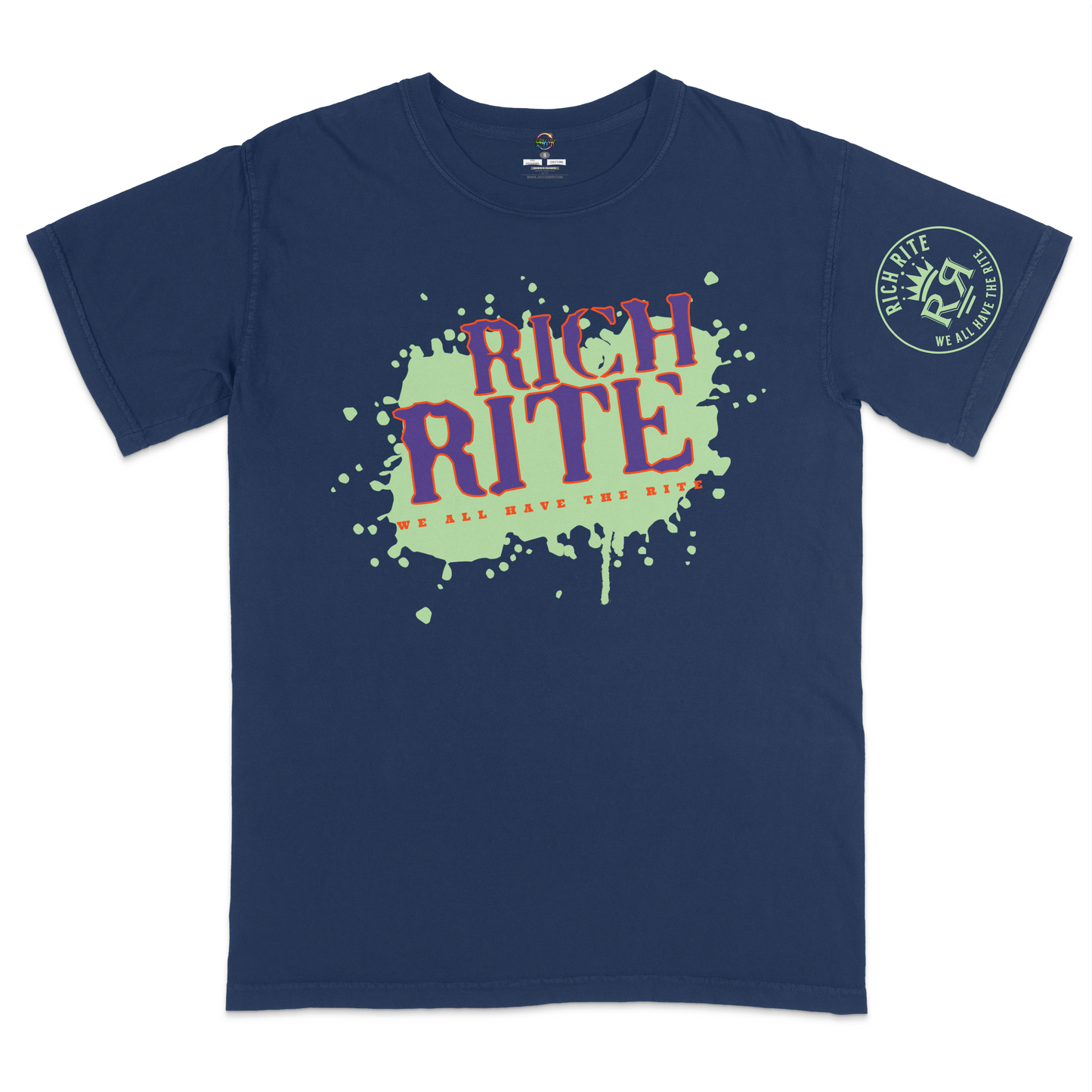 Rich Rite Color Splash Heavyweight Unisex Tshirt