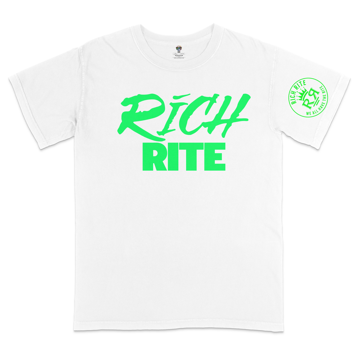 Rich Rite Lime Heavyweight Unisex T-Shirt