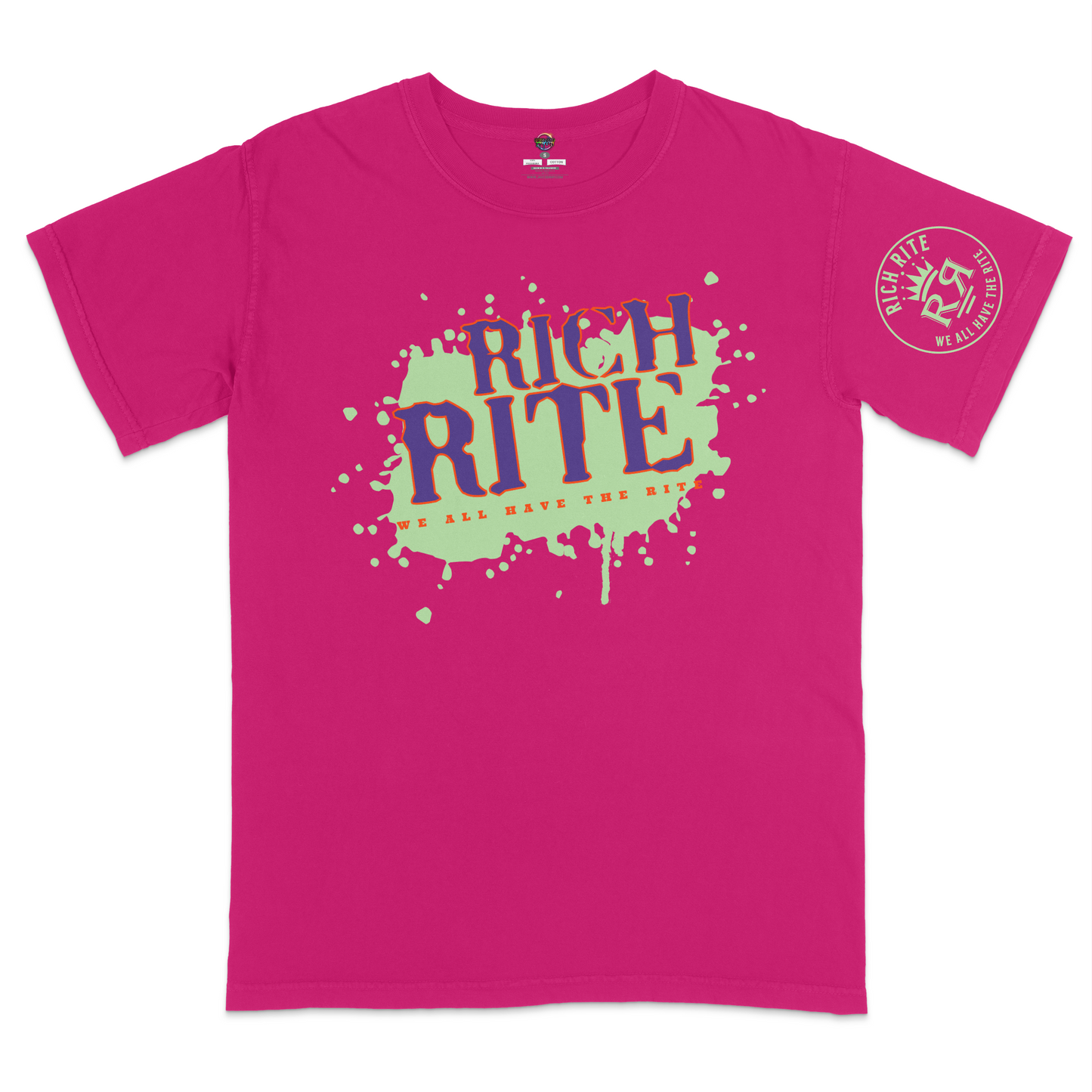 Rich Rite Color Splash Heavyweight Unisex Tshirt