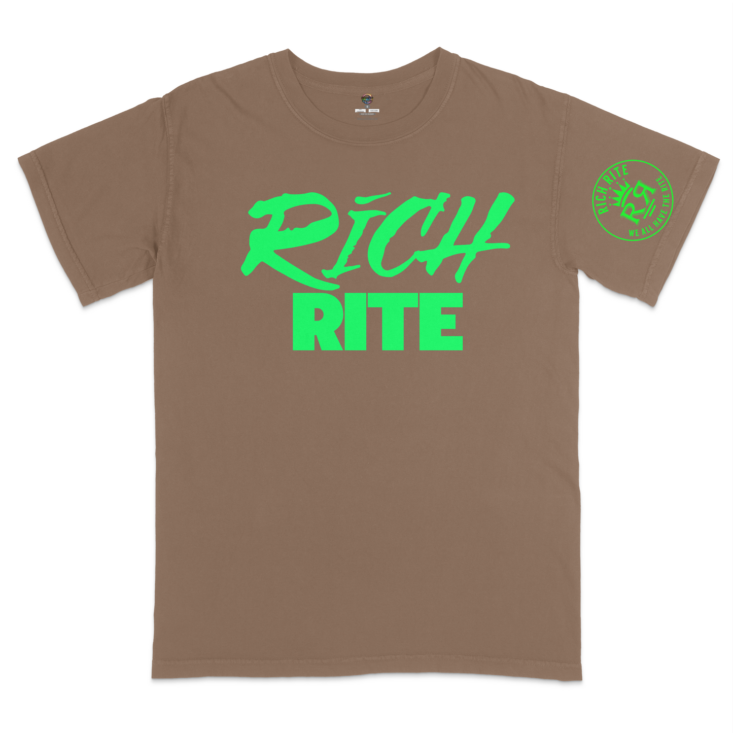 Rich Rite Lime Heavyweight Unisex T-Shirt